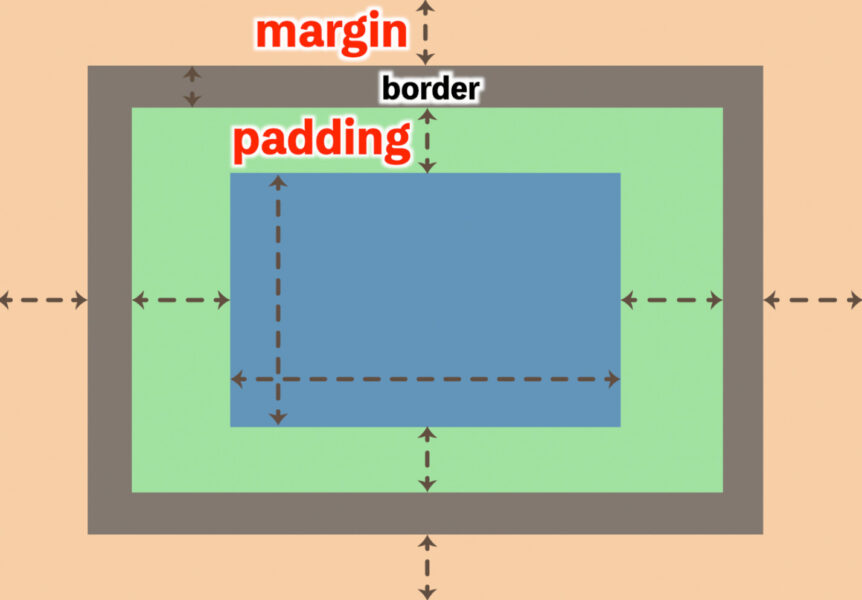 margin padding border